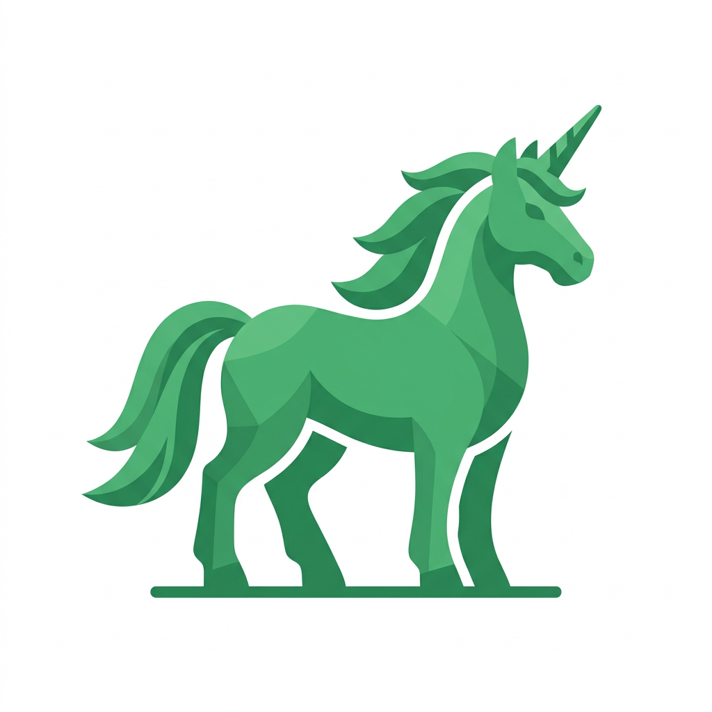 DupeDoc unicorn logo